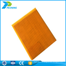 Economic durable 10mm plastic color roofing sun board sheet for industrial factory building